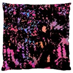 Put some colors... Large Flano Cushion Case (Two Sides)