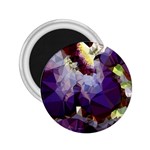 Purple Abstract Geometric Dream 2.25  Magnets