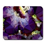 Purple Abstract Geometric Dream Large Mousepads
