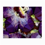 Purple Abstract Geometric Dream Small Glasses Cloth