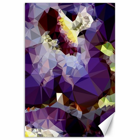 Purple Abstract Geometric Dream Canvas 24  x 36  from ZippyPress 23.35 x34.74  Canvas - 1