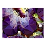 Purple Abstract Geometric Dream Double Sided Flano Blanket (Mini) 