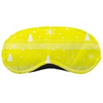 Yellow Xmas Sleeping Masks