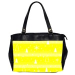 Yellow Xmas Office Handbags (2 Sides) 