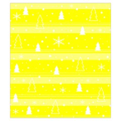 Yellow Xmas Drawstring Pouches (Small)  from ZippyPress Back