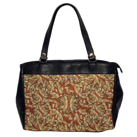 Geometric Bold Cubism Pattern Office Handbags from ZippyPress Front