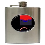 Geometrical abstraction Hip Flask (6 oz)