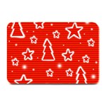 Red Xmas Plate Mats
