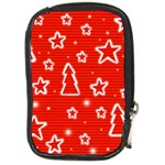 Red Xmas Compact Camera Cases