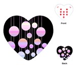 Pink elegance  Playing Cards (Heart) 