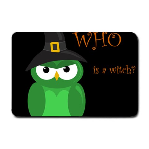 Who is a witch? 24 x16  Door Mat