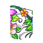 Tropical Hibiscus Flowers Memory Card Reader