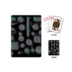 Come down - green Playing Cards (Mini) 
