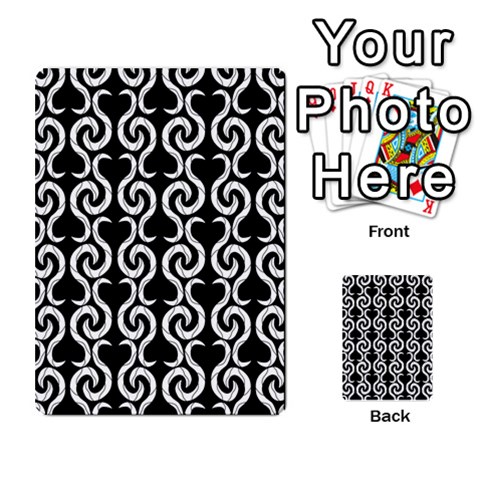 Black and white pattern Multi Front 1