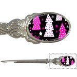 Pink playful Xmas Letter Openers