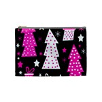 Pink playful Xmas Cosmetic Bag (Medium) 