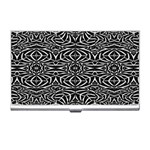 Black and White Tribal Pattern Business Card Holders