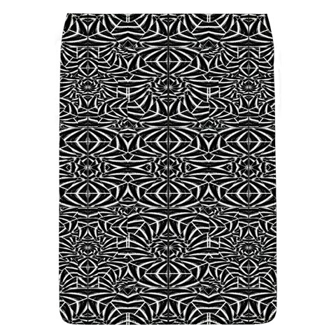 Black and White Tribal Pattern Flap Covers (L)  from ZippyPress Front