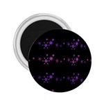 Purple elegant Xmas 2.25  Magnets
