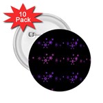 Purple elegant Xmas 2.25  Buttons (10 pack) 