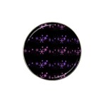 Purple elegant Xmas Hat Clip Ball Marker