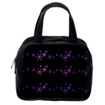 Purple elegant Xmas Classic Handbags (One Side)