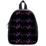 Purple elegant Xmas School Bags (Small) 
