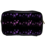 Purple elegant Xmas Toiletries Bags