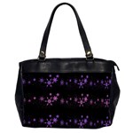 Purple elegant Xmas Office Handbags (2 Sides) 