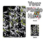 Green floral abstraction Multi-purpose Cards (Rectangle) 