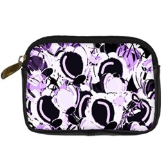 Purple abstract garden Digital Camera Cases from ZippyPress Front