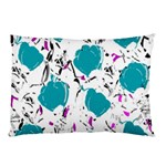 Cyan roses Pillow Case (Two Sides)
