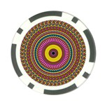 Ornament Mandala Poker Chip Card Guards (10 pack) 