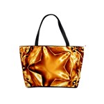 Elegant Gold Copper Shiny Elegant Christmas Star Shoulder Handbags
