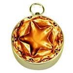 Elegant Gold Copper Shiny Elegant Christmas Star Gold Compasses