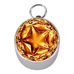 Elegant Gold Copper Shiny Elegant Christmas Star Mini Silver Compasses