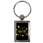 Happy Holidays 4 Key Chains (Rectangle) 