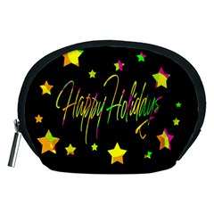 Happy Holidays 4 Accessory Pouches (Medium)  from ZippyPress Front