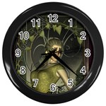 Wonderful Fairy Wall Clocks (Black)