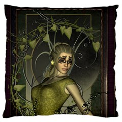 Wonderful Fairy Large Flano Cushion Case (Two Sides) from ZippyPress Back