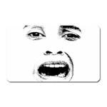Scared Woman Expression Magnet (Rectangular)