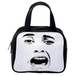 Scared Woman Expression Classic Handbags (One Side)