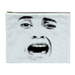 Scared Woman Expression Cosmetic Bag (XL)