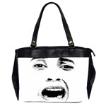 Scared Woman Expression Office Handbags (2 Sides) 