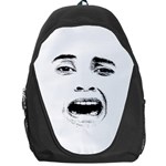 Scared Woman Expression Backpack Bag