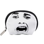 Scared Woman Expression Accessory Pouches (Small) 