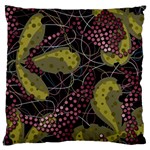 Abstract garden Large Flano Cushion Case (One Side)