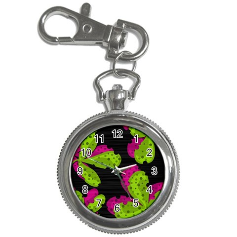 Decorative leafs  Key Chain Watches from ZippyPress Front