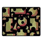 Papyrus  Double Sided Fleece Blanket (Small) 
