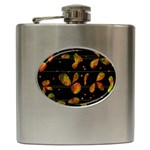 Floral abstraction Hip Flask (6 oz)